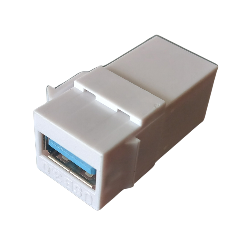 Keystone Usb 3.0 Para Embutir - Painel Caixa De Tomada