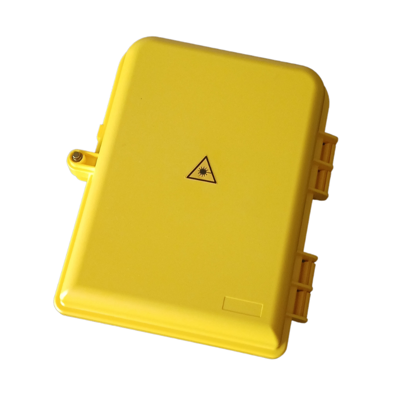 Caixa Atendimento Óptico Mini Cto Ftth 16fo Multitoc Amarela