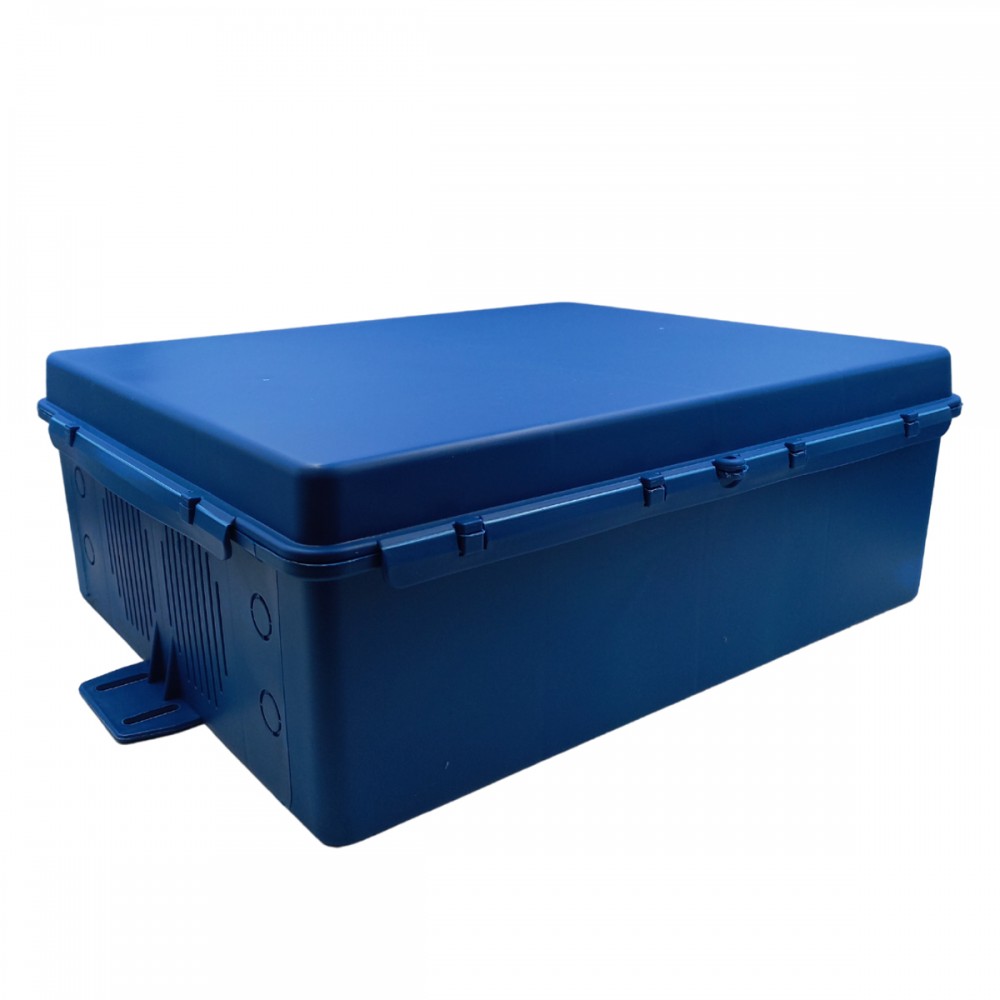 Caixa Hermética Azul Master 376x306x140mm