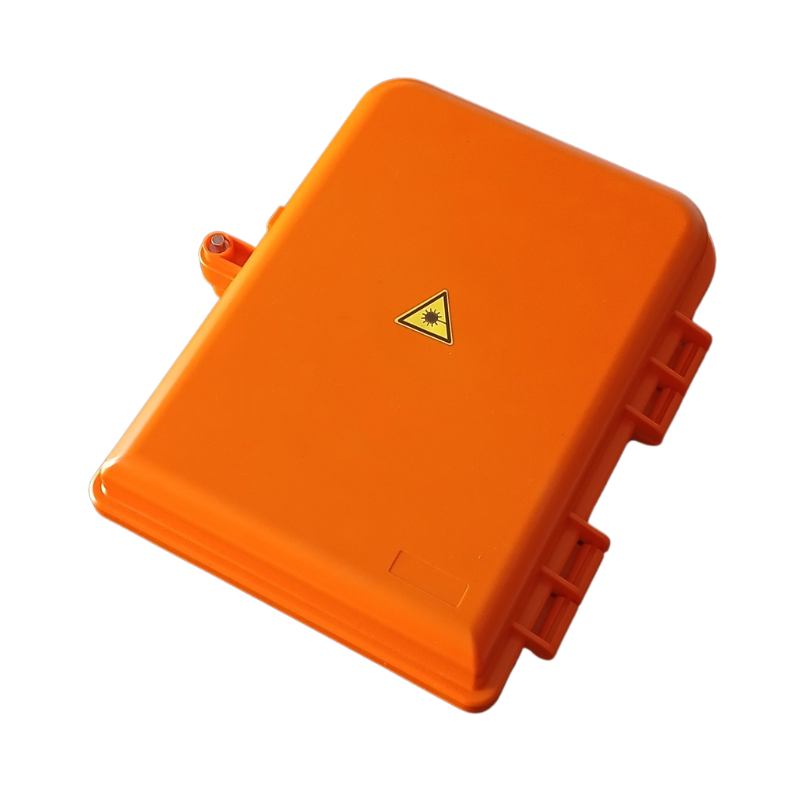 Caixa Atendimento Óptico Mini Cto Ftth 16fo Multitoc Laranja