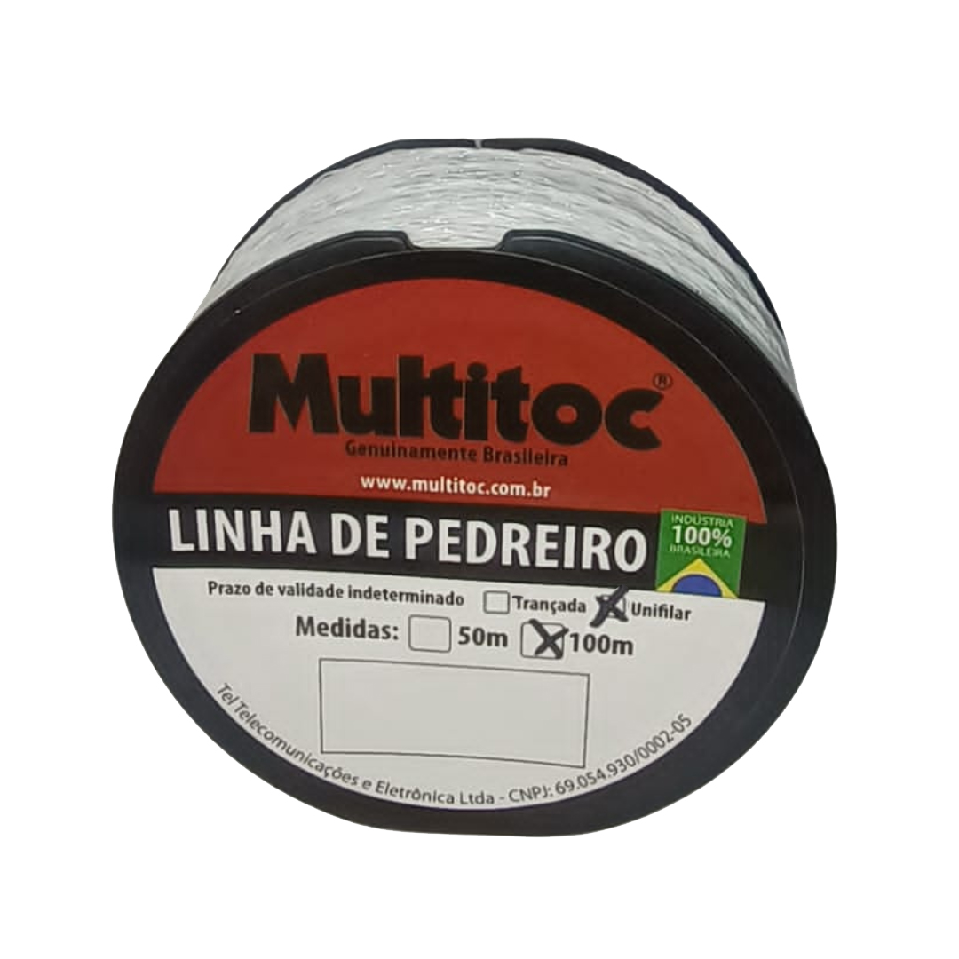 Linha de Pedreiro Unifilar 100m